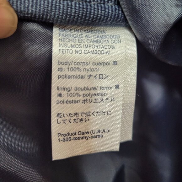 Tommy Bahama Dopp Kit‎ Cosmetic Bag Travel Red Spellout Nylon Zip Around Unisex - Picture 9 of 12